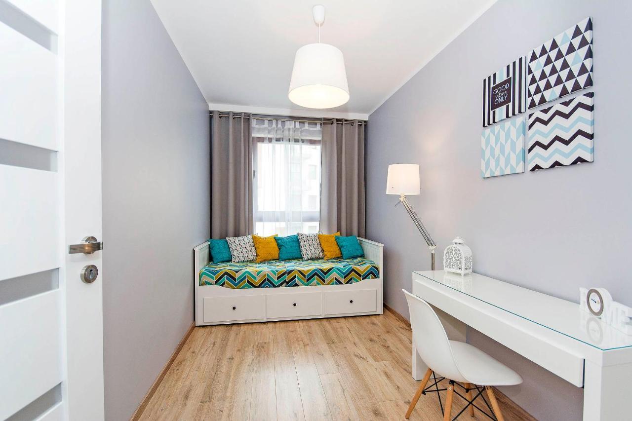 Stylish Apartment Oldtown Riverview Balcony 그단스크 외부 사진